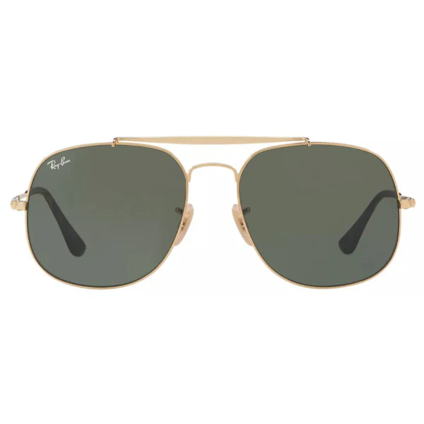 Ray-Ban Gold Green The General Sunglasses - RB3561 001