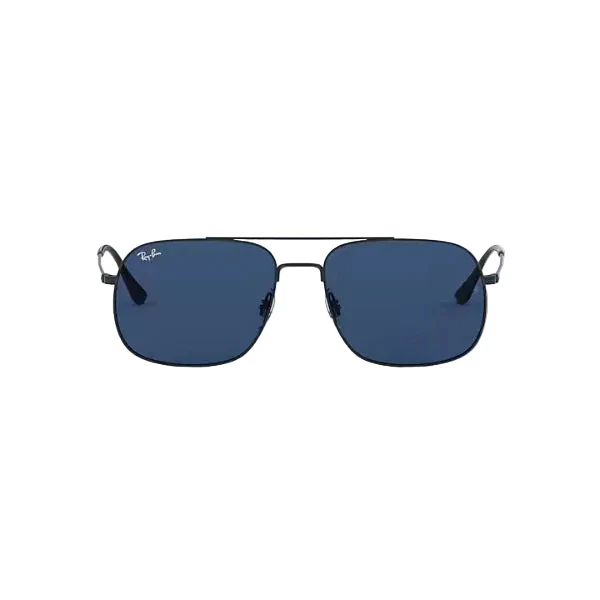 Ray-Ban Ja-Jo Gunmetal Blue Gradient Square Sunglasses – RB3595 002/D1 (59-17-145)