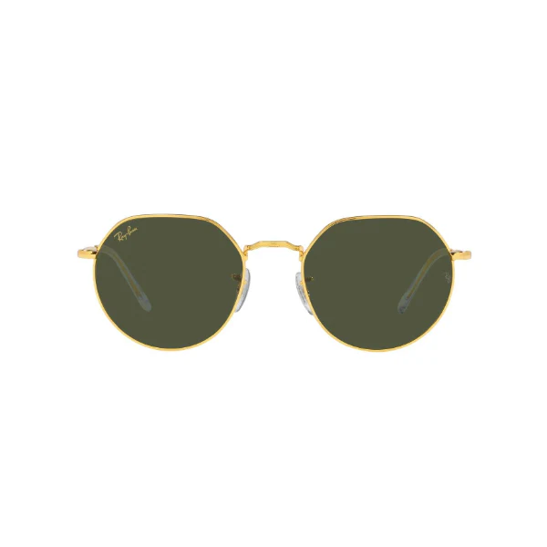 Ray-Ban Jack Polished Gold Sunglasses - Rb3565 919631 53 - Image 3