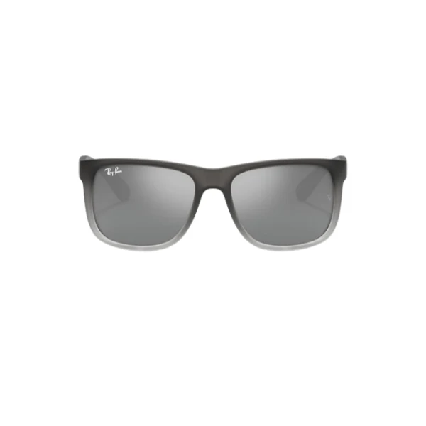 Ray-Ban Justin Classic Silver Gradient Mirror Sunglasses Rb4165 852/88 55