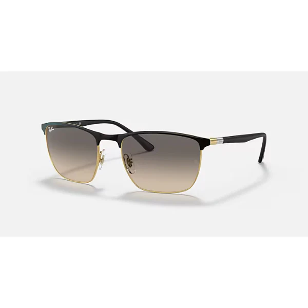 Ray-Ban Black Brown Gradient Navigator Sunglasses – RB3686 187/32 (57-19-140) - Image 2
