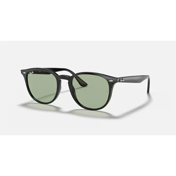 Ray-Ban Matte Black Light Green Square Sunglasses – RB4259F 601/2 (53-20-150) - Image 2