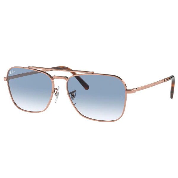Ray-Ban New Aviator Pink Rb3625 9202/3F 58-14 Rose Gold