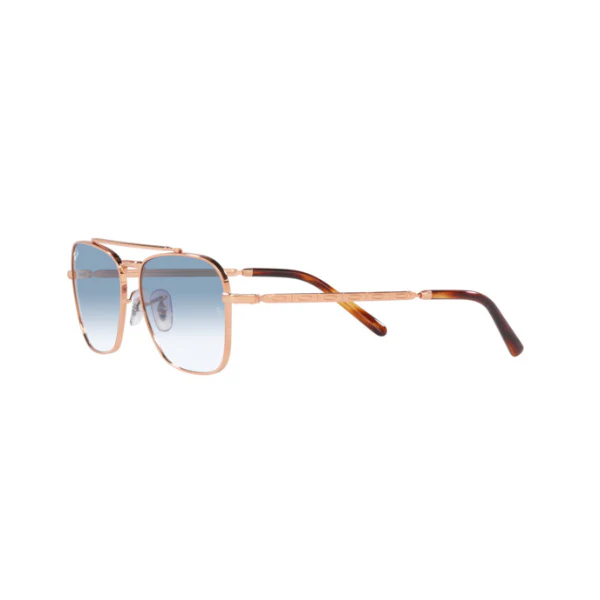 Ray-Ban New Aviator Pink Rb3625 9202/3F 58-14 Rose Gold - Image 2
