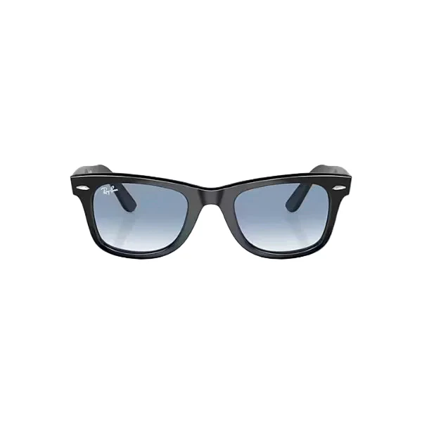 Ray-Ban Original Wayfarer Black Blue Gradient Square Sunglasses – RB2140F 901/3F (52-22-150)