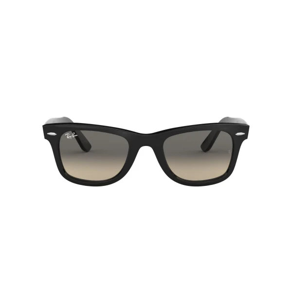 Ray-Ban Original Wayfarer Black Brown Gradient Square Sunglasses – RB2140F 901/32 (54-18-150)