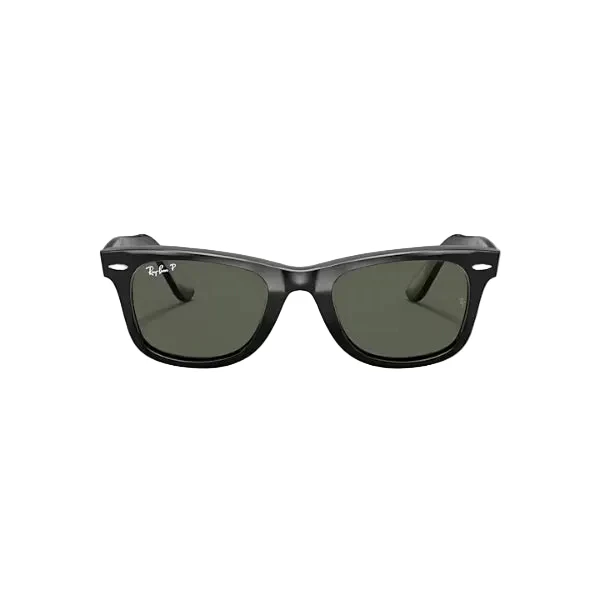 Ray-Ban Original Wayfarer Black Polarized Square Sunglasses – RB2140-F 901/58 (54-18)