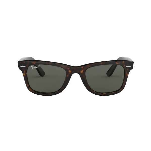 Ray-Ban Original Wayfarer Tortoise Polarized Square Sunglasses β RB2140F 902/58 (52-22-150)