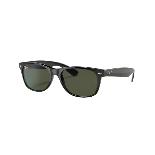 Ray‑Ban RB 2132 901L New Wayfarer Classic – Gloss Black Frame / G‑15 Green Lens – 55 mm - Image 2