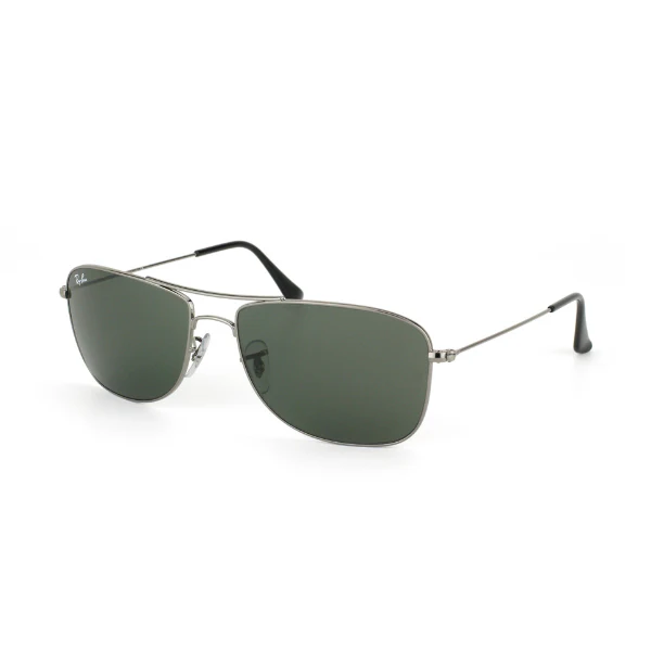 Ray-Ban Rectangle Sunglasses For Men RB3477 004 49-18 - Image 2