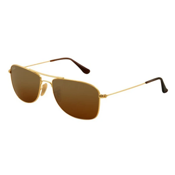 Ray-Ban Sunglsses Gold/Brown Rb3477 001/3K 59 - Image 2