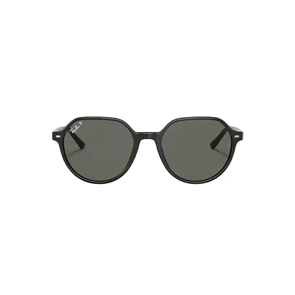 Ray-Ban Thalia Black Green Polarized Square Sunglasses – RB2195F 901/58 (53-18-145)