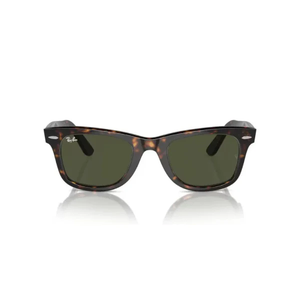 Ray-Ban Tortoise Green Classic Wayfarer Sunglasses - RB2140F 902