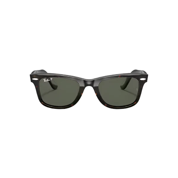 Ray-Ban RB2140 902/58 Tortoise Green Polarized Wayfarer – 50mm