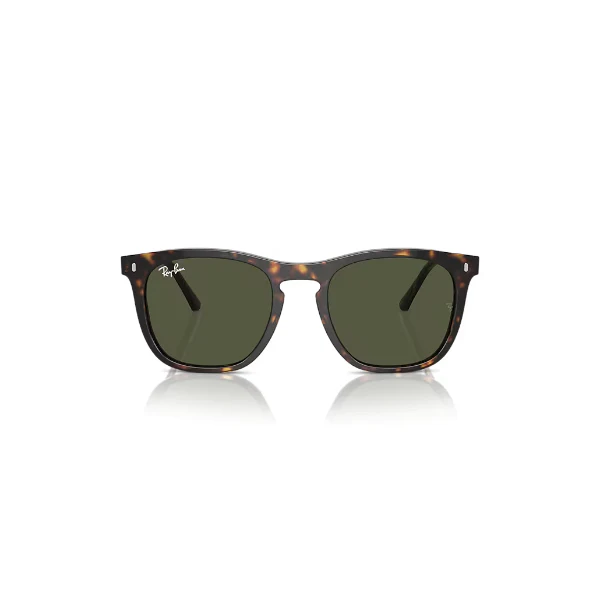 Ray-Ban Wayfarer Ease Tortoise Green Classic Square Sunglasses – RB2210F 902/31 (53-21-145)