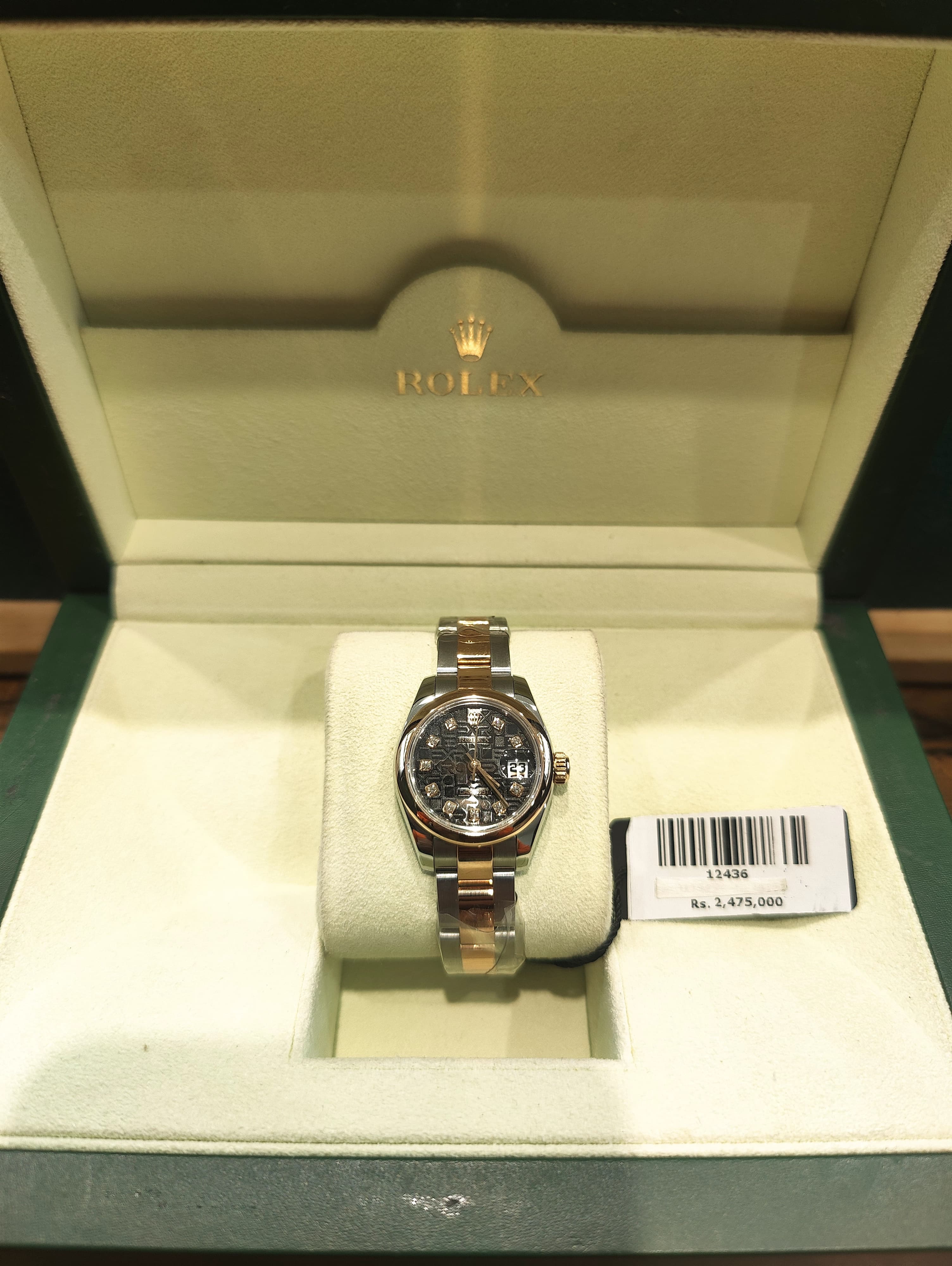 Rolex Datejust Rose Gold computer 179161 - Image 3