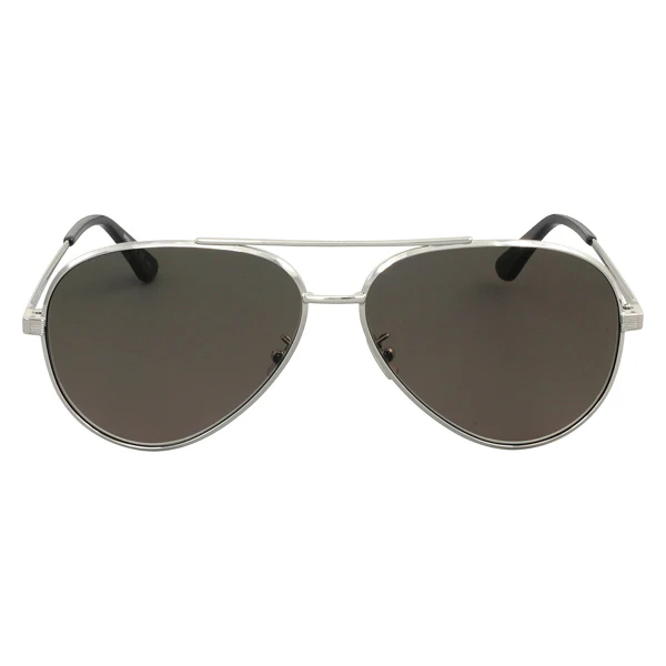 Saint Laurent Silver Metal Classic II ZERO 001 60-13