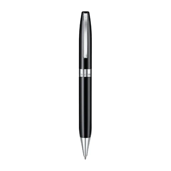 Sheaffer Legacy 9064 Glossy Black Ballpoint Pen with Chrome-Plated Trims
