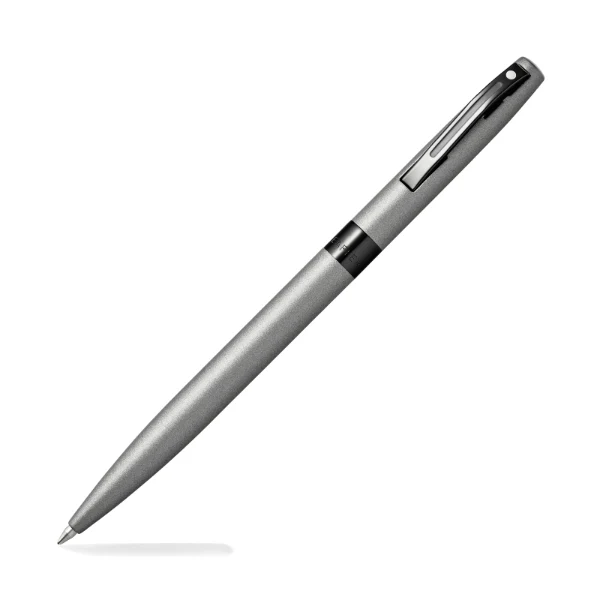Sheaffer REMINDER 9019 Matte Grey Ballpoint Pen With Black PVD Trim