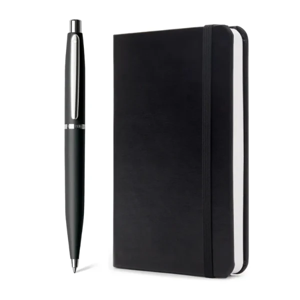 Sheaffer VFM 9405 Matte Black Ballpoint Pen + Note Book Set - Image 2