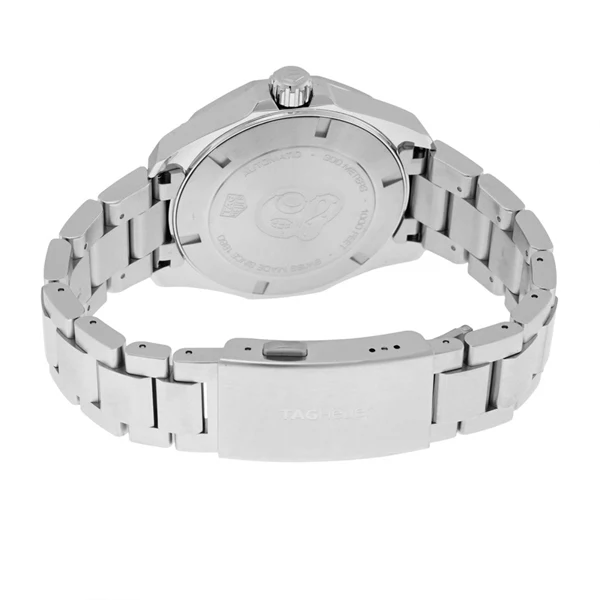 Tag Heuer Aquaracer Silver Stainless Steel Black Dial Quartz Watch for Gents - WAY201ABA0927 - Image 3