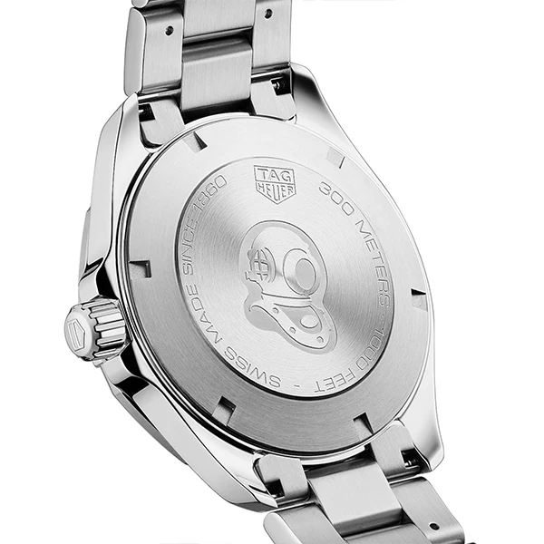 Tag Heuer Aquaracer Silver Stainless steel Black Dial Quartz Watch for Gents - WBD1110.BA09288 - Image 3