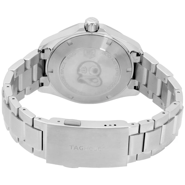 Tag Heuer Aquaracer Silver Stainless Steel Blue Dial Quartz Watch for Gents - WAY1112BA0928 - Image 2