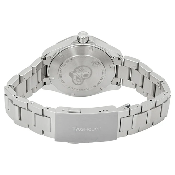 Tag Heuer Aquaracer Silver Stainless Steel Blue Dial Quartz Watch for Gents - WBD1112.BA0928 - Image 3