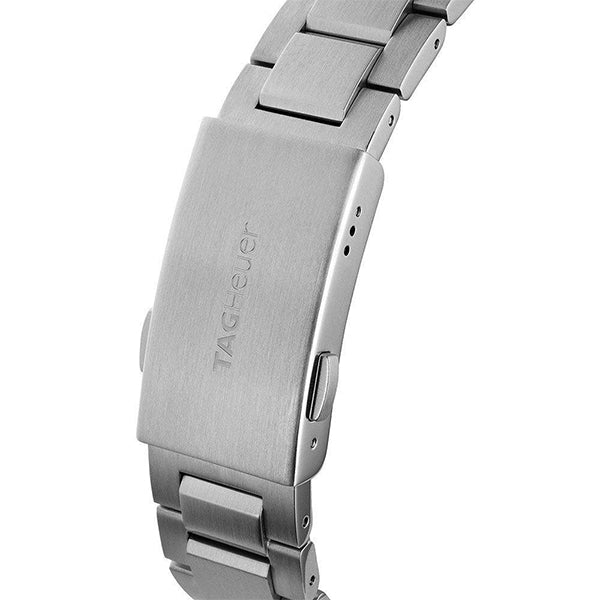 Tag Heuer Aquaracer Silver Stainless Steel White Mother of Pearl Dial Quartz Watch for Ladies- WBD131A.BA0748 - Image 3