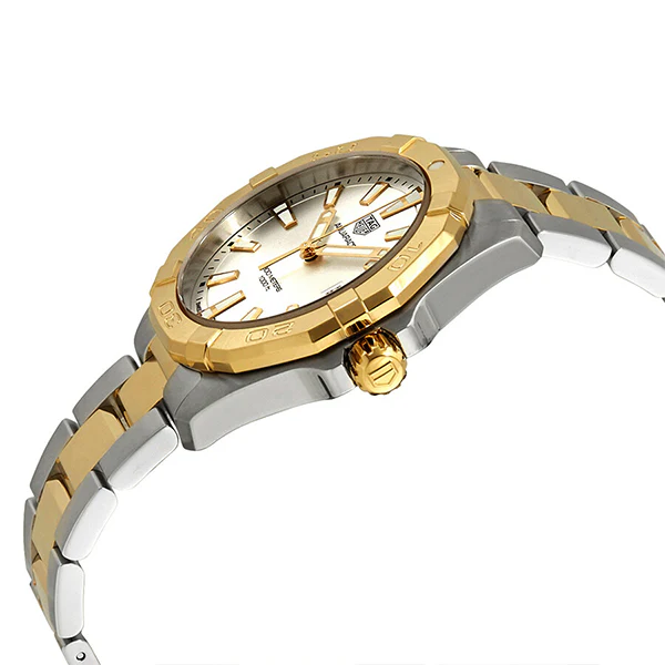 Tag Heuer Aquaracer Two-tone Stainless steel Grey Dial Quartz Watch for Gents - WBD1120.BB0930 - Image 2