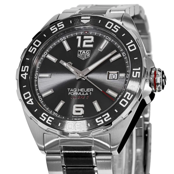 Tag Heuer Calibre 5 Two-Tone Stainless Steel Black Dial Automatic Watch for Gents - WAZ2011.BA0843 - Image 2