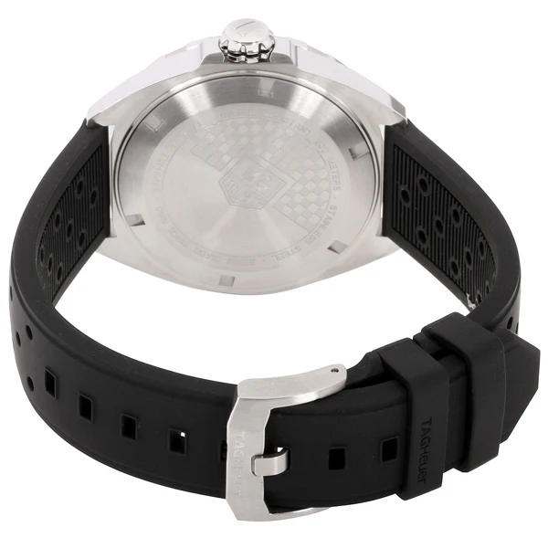 Tag Heuer Formula 1 Black Rubber Black Dial Automatic Watch for Gents - WAZ2113.FT8023 - Image 3