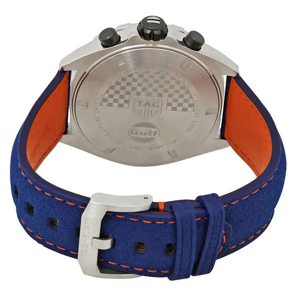 Tag Heuer Formula 1 Blue Leather Strap Multi tone Dial Quartz Watch for Gents - CAZ101NFC8243 - Image 2