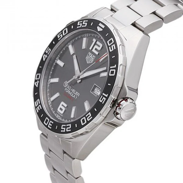 Tag Heuer Formula 1 Silver Stainless Steel Black Dial Automatic Watch for Gents - WAZ2011BA0842 - Image 2