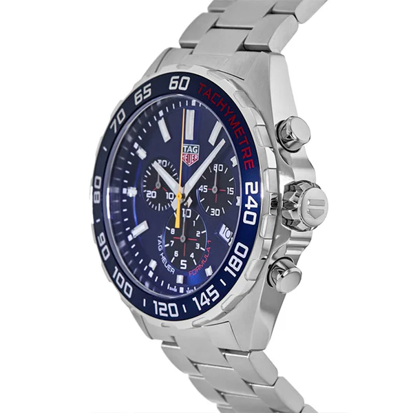 Tag Heuer Formula 1 Silver Stainless Steel Blue Dial Quartz Watch for Gents- CAZ101AB.BA0842 - Image 3