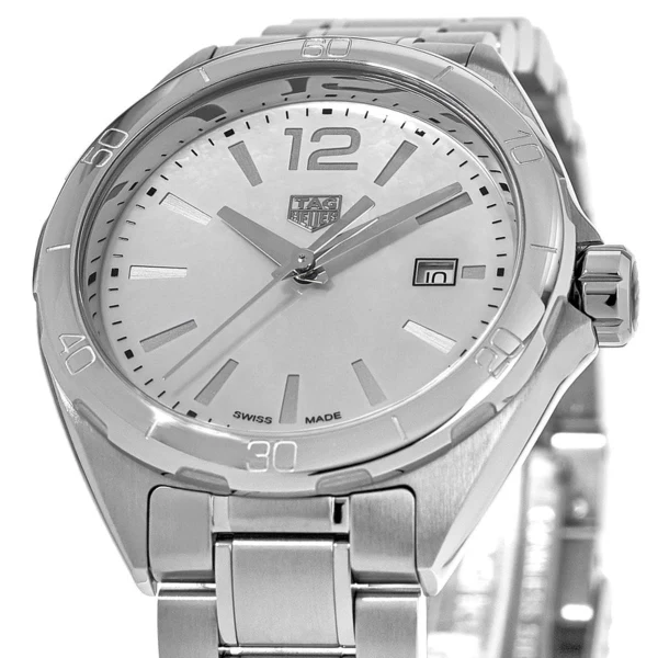 Tag Heuer Formula 1 Silver Stainless Steel Mother of Pearl Dial Quartz Watch for Ladies- WBJ1418.BA0664 - Image 3