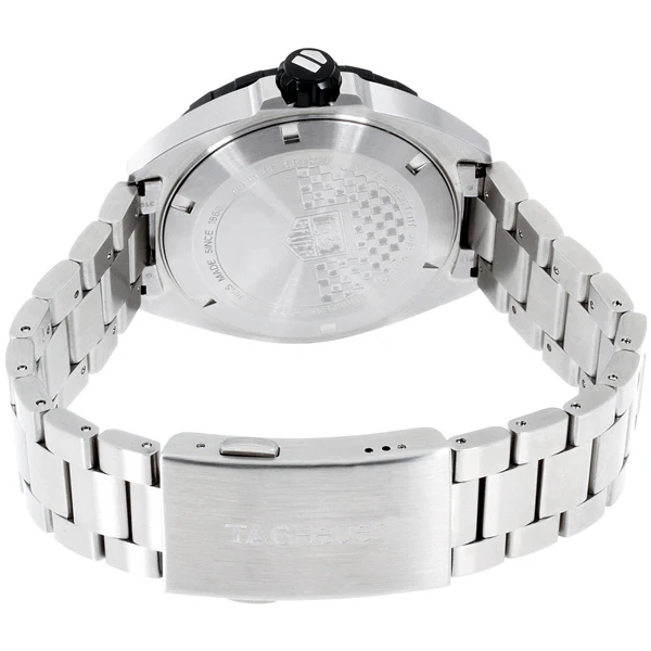 Tag Heuer Formula 1 Silver Stainless Steel White Dial Quartz Watch for Gents - WAZ1111BA0875 - Image 3