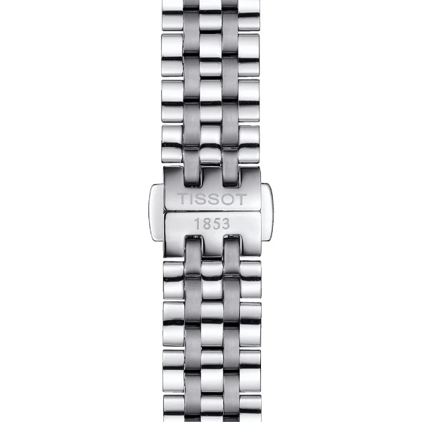 Tissot Carson Premium Lady Silver Stainless Steel Pink Dial Quartz Watch for Ladies - T122.210.11.159.00 - Image 2