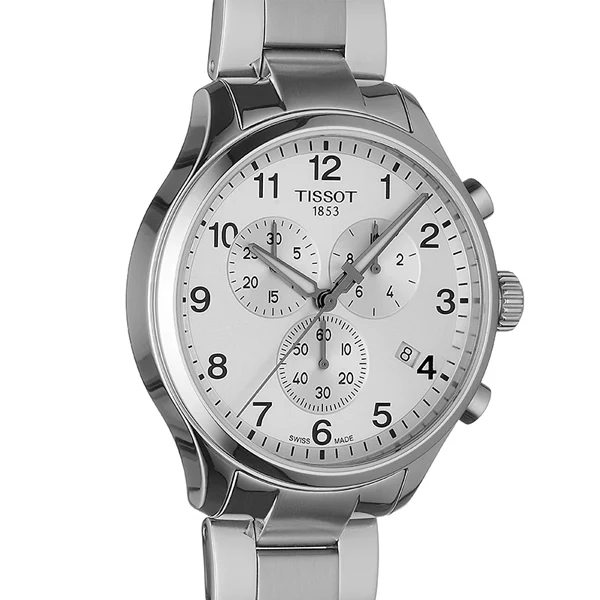 Tissot Chrono XL Classic Silver Stainless Steel Silver Dial Quartz Watch for Men's - T-1166171103700 - Image 2