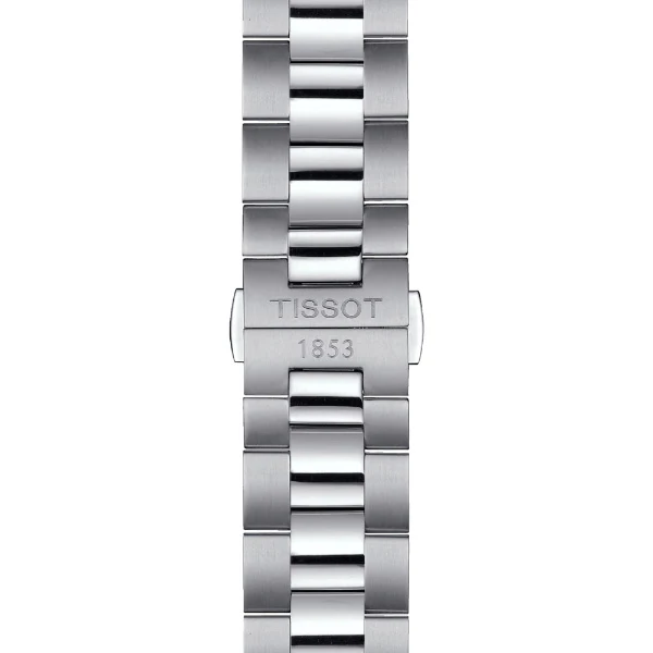 Tissot Gentleman Silver Stainless Steel Silver Dial Quartz Watch for Men's - T127.410.11.031.00 - Image 2