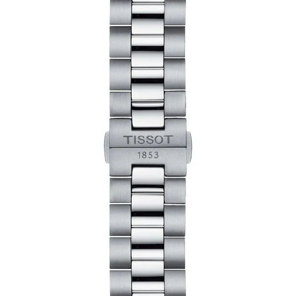 Tissot PR 100 Silver Stainless Steel Black Dial Quartz Watch for Men's - T101.610.11.051.00 - Image 2