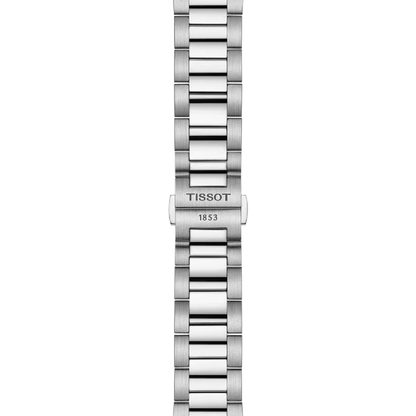 Tissot PR 100 Silver Stainless Steel Blue Dial Chronograph Quartz Watch for Gents - T150.417.11.041.00 - Image 2