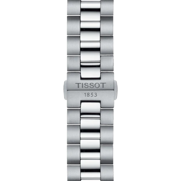 Tissot PR 100 Silver Stainless Steel Blue Dial Chronograph Quartz Watch for Men's - T101.617.11.041.00 - Image 2