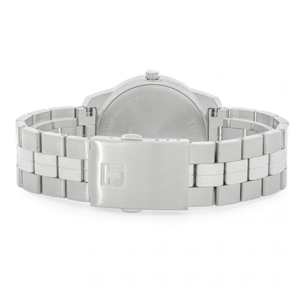 Tissot PR100 Silver Stainless Steel Black Dial Quartz Watch for Men's - T049.410.11.053.01 - Image 2
