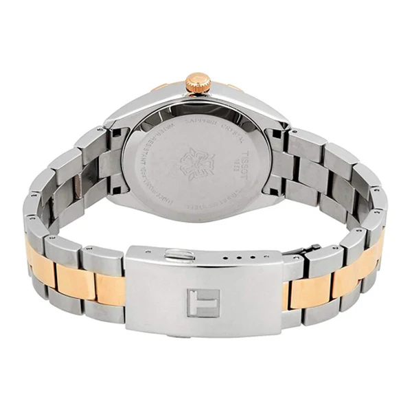 Tissot PR100 Two-tone Stainless Steel Anthracite Dial Quartz Watch for Ladies - T-1019102206100 - Image 2