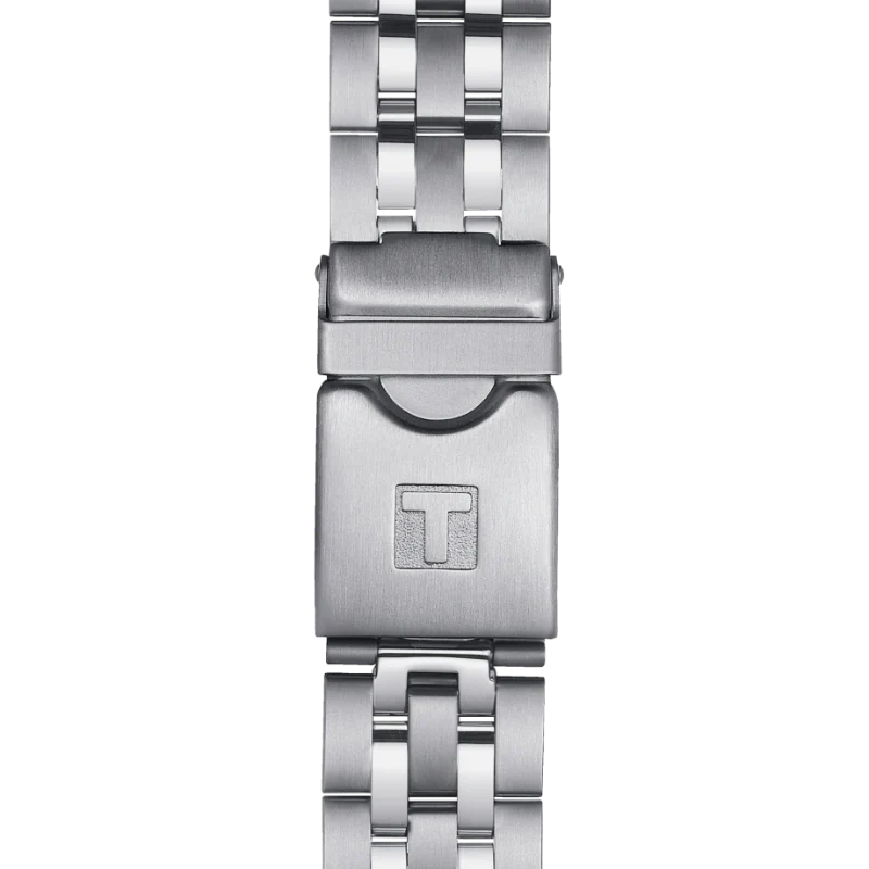 Tissot PRC 200 Silver Stainless Steel Black Dial Chronograph Quartz Watch for Gents - T114.417.11.057.00 - Image 4