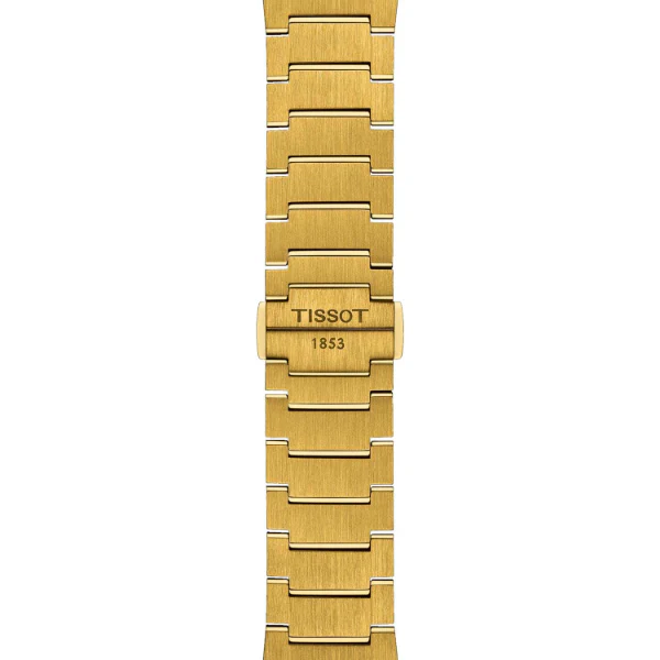 Tissot PRX Gold Stainless Steel Gold Dial Quartz Unisex Watch - T137.210.33.021.00 - Image 2
