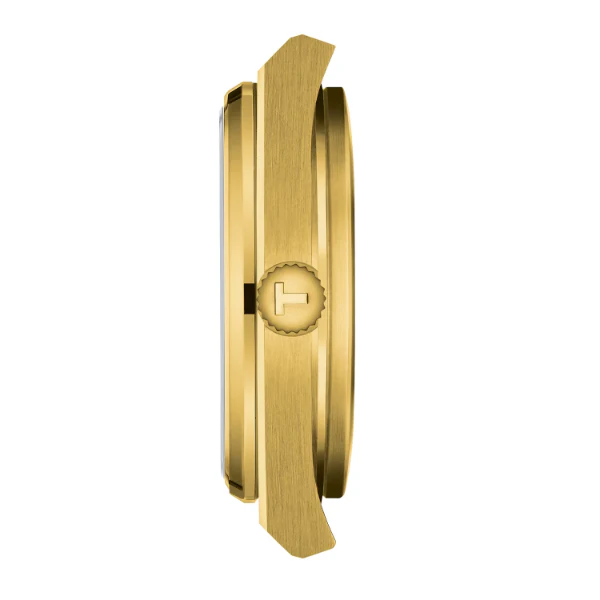 Tissot PRX Gold Stainless Steel Gold Dial Quartz Unisex Watch - T137.210.33.021.00 - Image 3