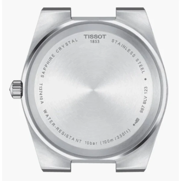 Tissot PRX Silver Stainless Steel Silver Dial Quartz Watch for Men's - T137.410.11.031.00 - Image 2