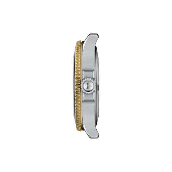 Tissot Seastar 1000 Silver Stainless Steel Black Dial Quartz Unisex Watch - T120.210.21.051.00 - Image 3